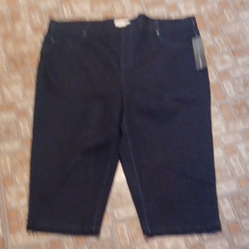 Sag Harbor Dark Blue Denim Shorts Size 2xlarge